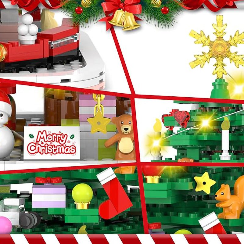1,102-Piece Christmas Advent Calendar for Creative Holiday Memories