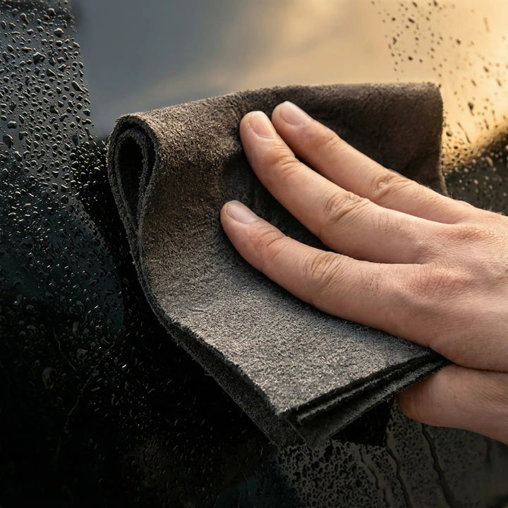 10-Piece Reusable Microfiber Glass Cleaning Cloth Set - Lint-Free, Quick-Drying, Streak-Free
