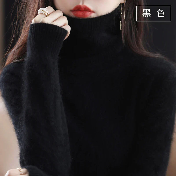 100% Cashmere Turtleneck Sweater