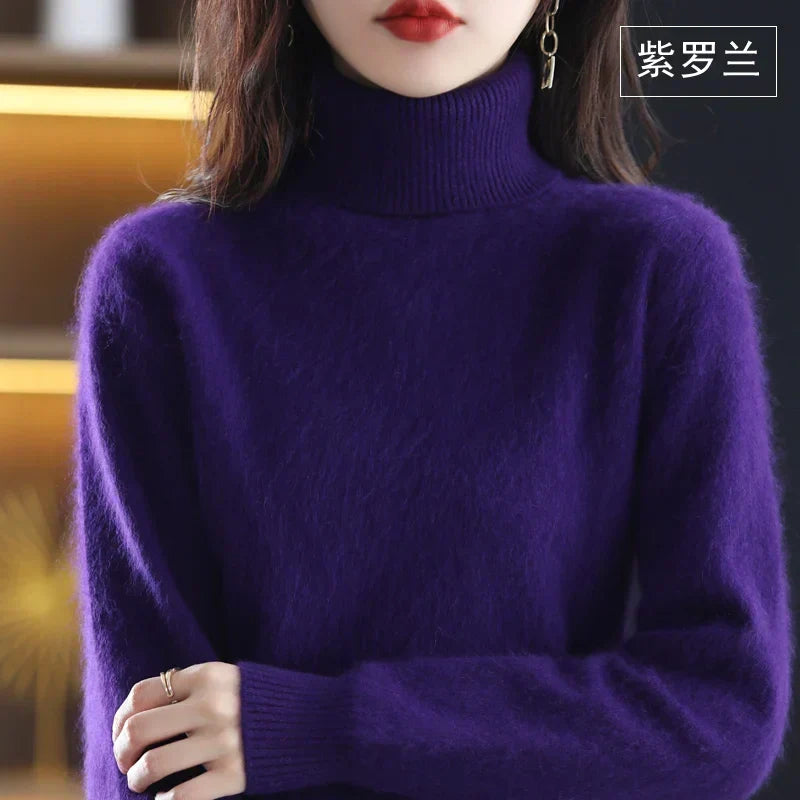 100% Cashmere Turtleneck Sweater