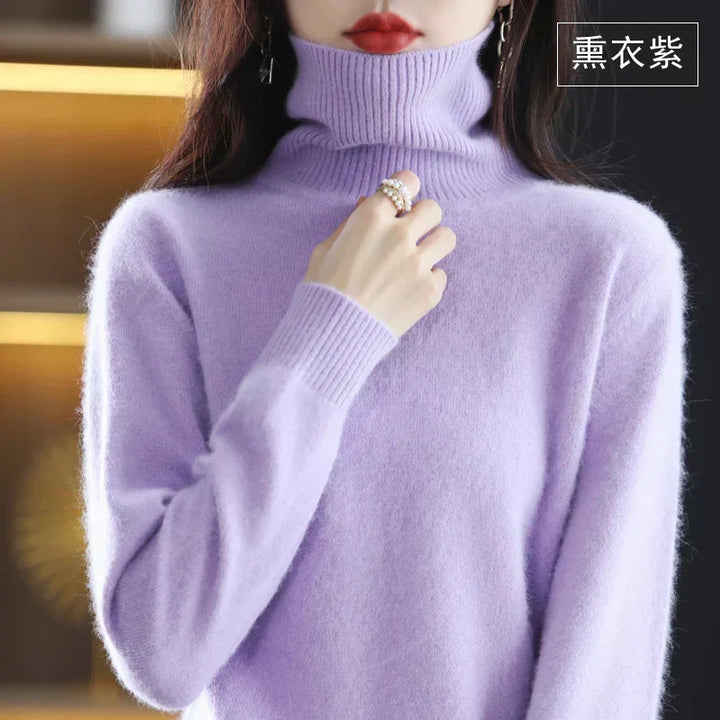 100% Cashmere Turtleneck Sweater