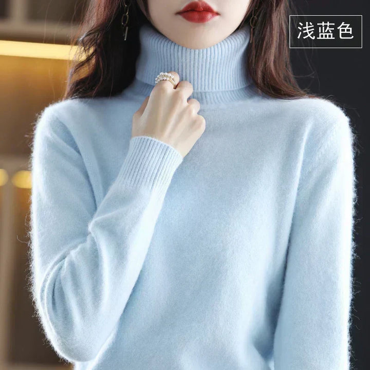 100% Cashmere Turtleneck Sweater
