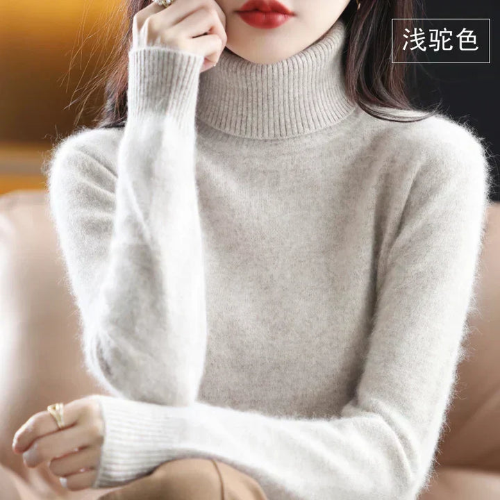 100% Cashmere Turtleneck Sweater