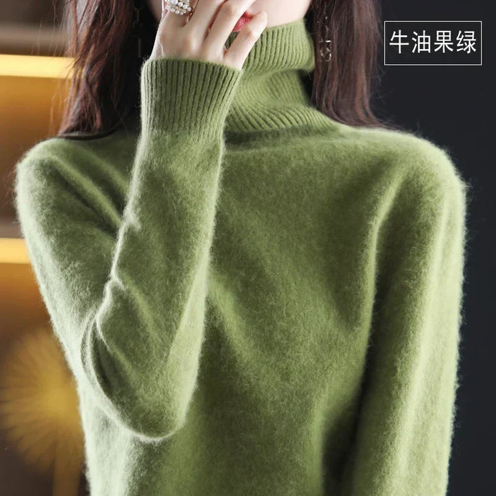 100% Cashmere Turtleneck Sweater