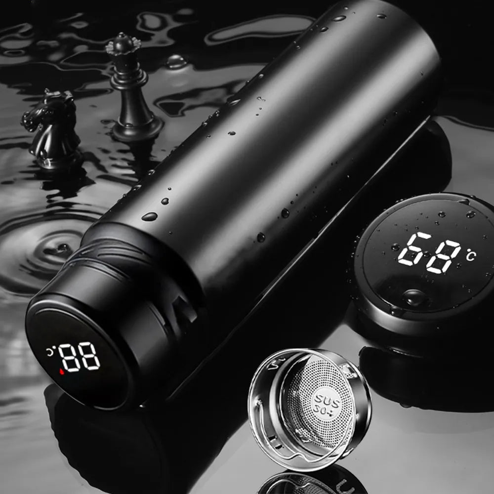 1000 Ml Insulated Stainless Steel Bottle — Double Wall Temperature Retention