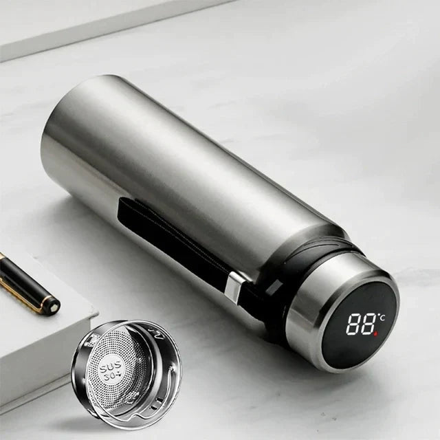 1000 Ml Insulated Stainless Steel Bottle — Double Wall Temperature Retention