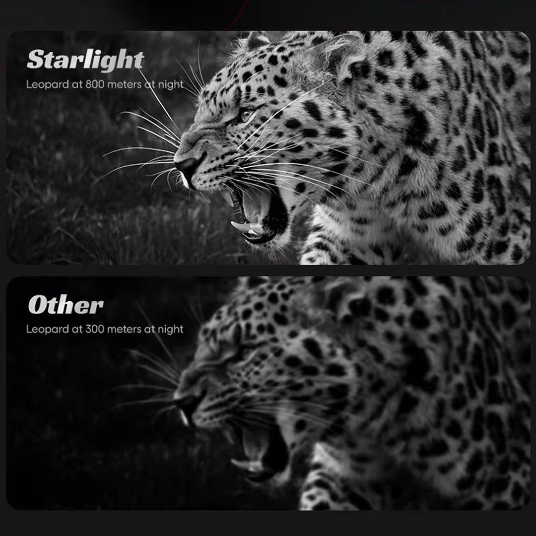 1080P HD Thermal Monocular with 800m Range, 10x Digital Zoom and 5W Infrared Illuminator