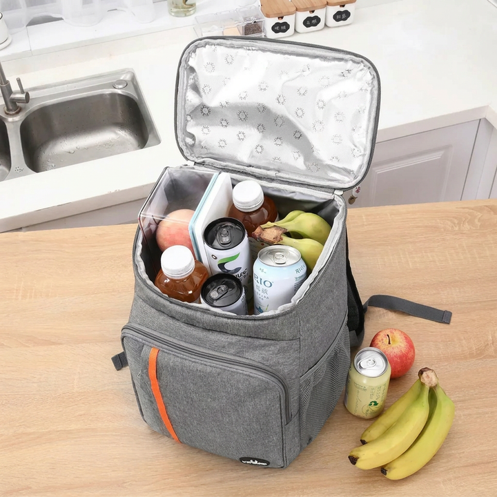 18L Portable Thermal Lunch Bag with Waterproof Insulation