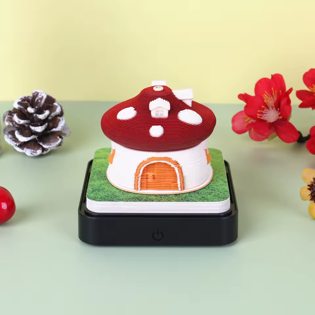 2026 Magic Calendar – Mushroom with Lights