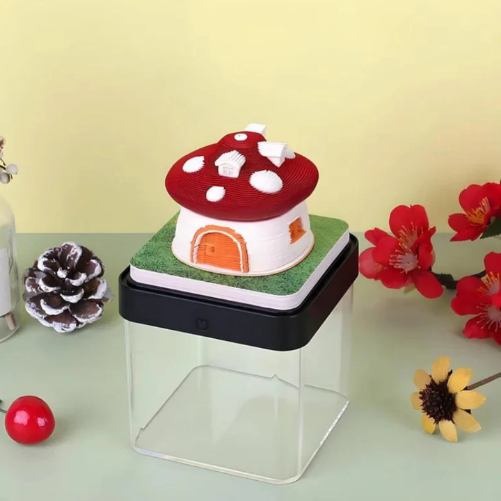 2026 Magic Calendar – Mushroom with Lights