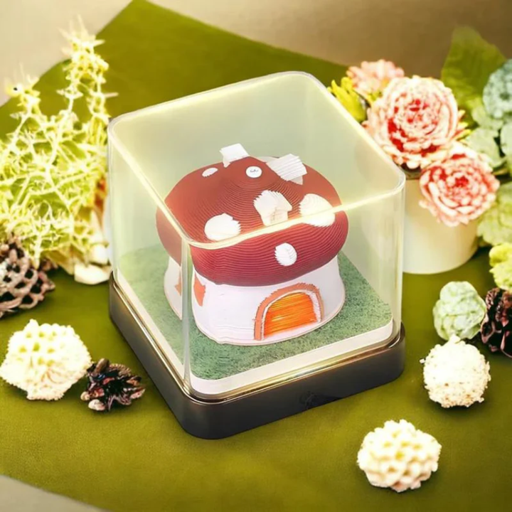 2026 Magic Calendar – Mushroom with Lights