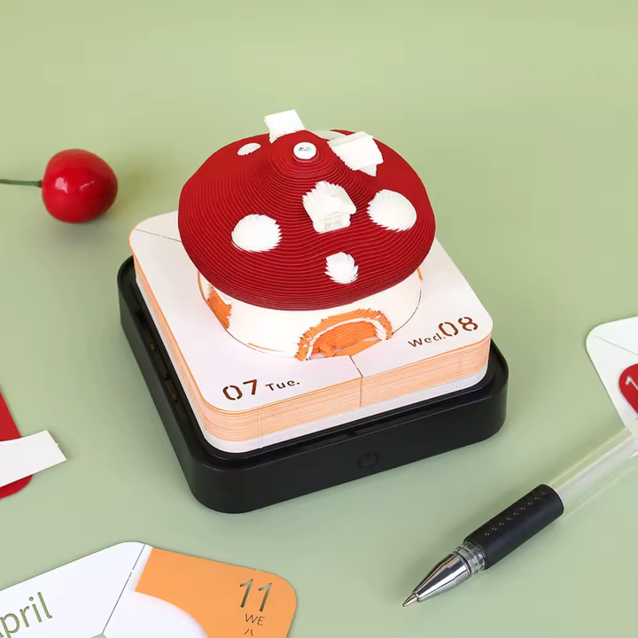 2026 Magic Calendar – Mushroom with Lights