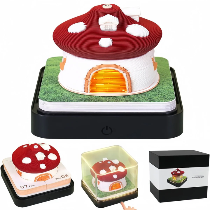 2026 Magic Calendar – Mushroom with Lights