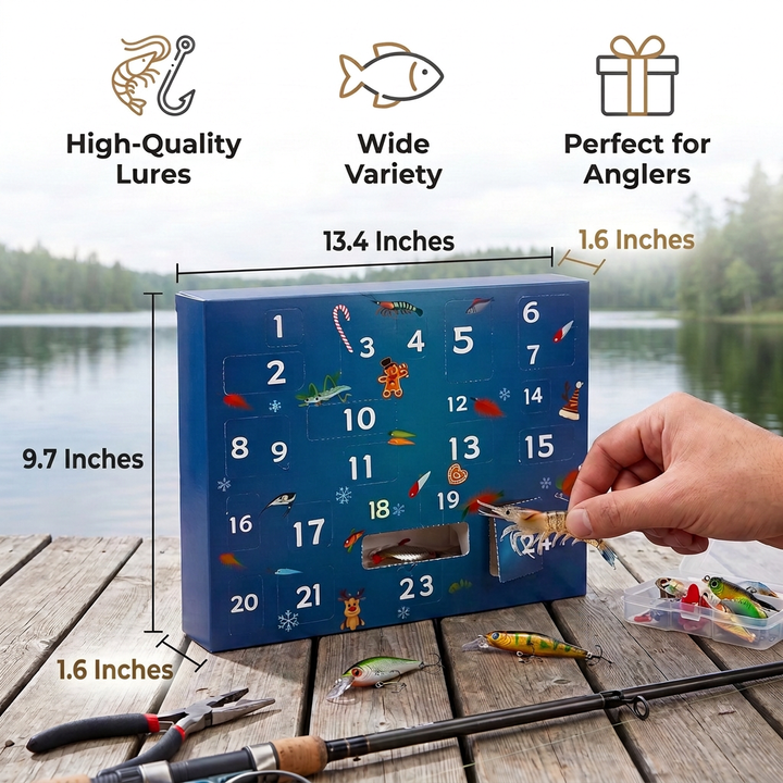 24-Day Fishing Advent Calendar