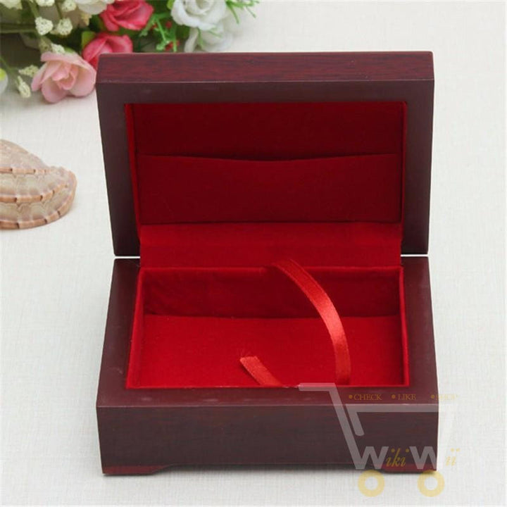 24-Karat Gold-Plated Playing Card Deck in a Wooden Box