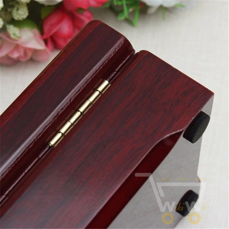 24-Karat Gold-Plated Playing Card Deck in a Wooden Box