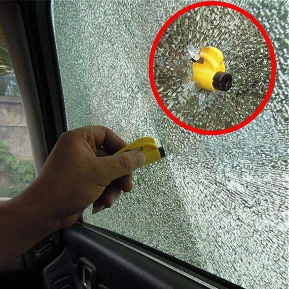 3-in-1 Life-Saving Keychain | Car Keychain with Tool