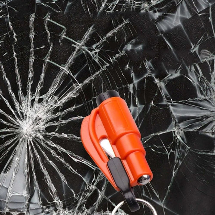 3-in-1 Life-Saving Keychain | Car Keychain with Tool