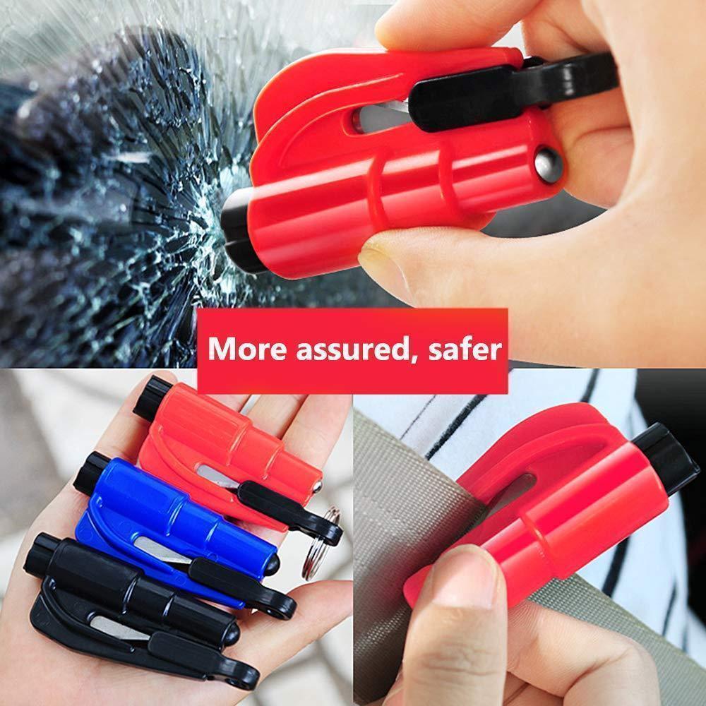 3-in-1 Life-Saving Keychain | Car Keychain with Tool