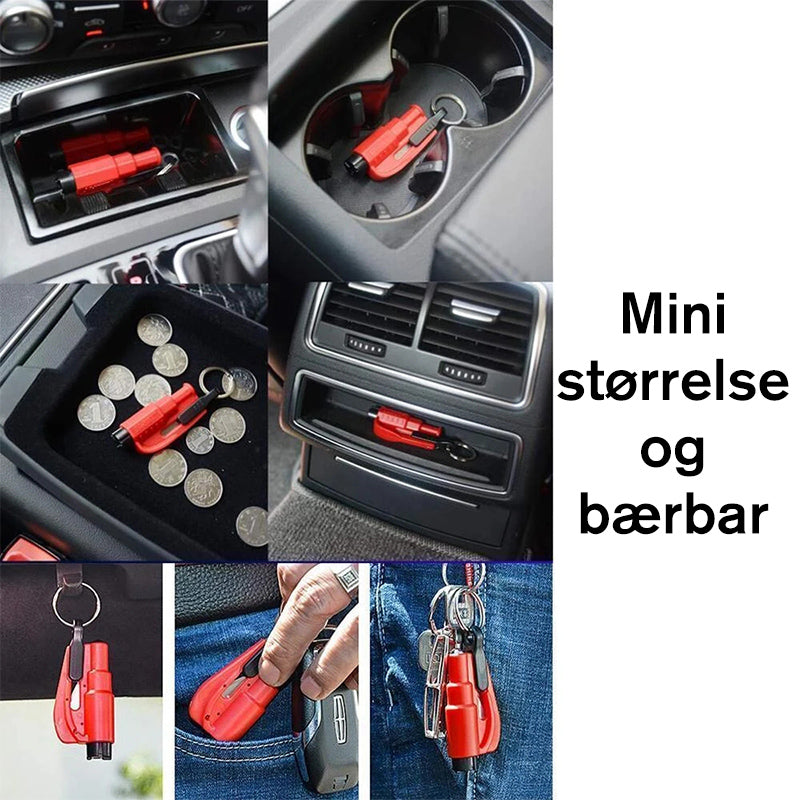 3-in-1 Life-Saving Keychain | Car Keychain with Tool