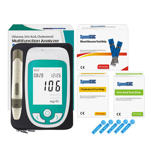 3 In 1 Multifunctional Health Monitor (Cholesterol, Glucose &amp; Uric Acid)