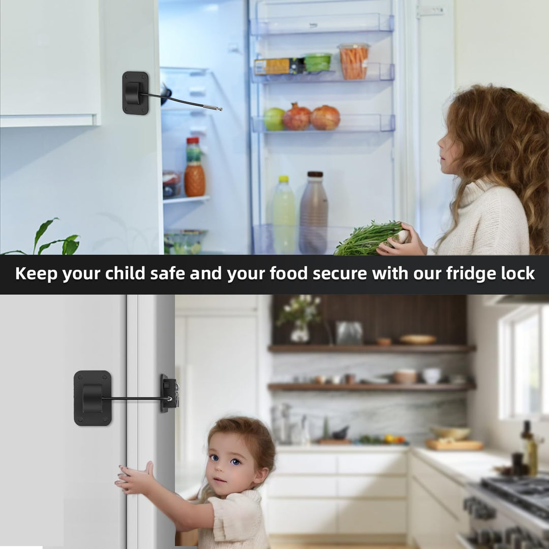 4-Digit Combination Fridge Lock