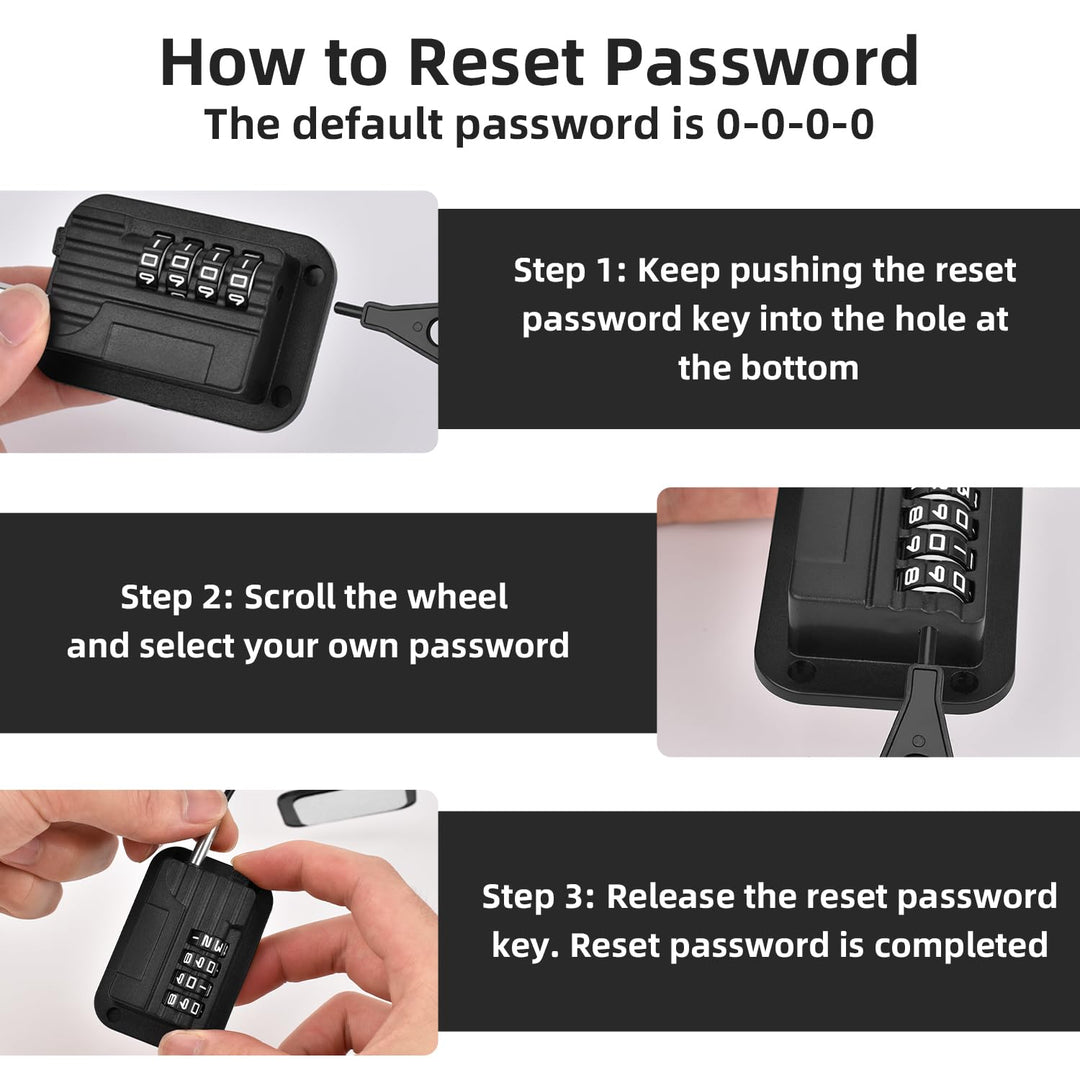 4-Digit Combination Fridge Lock