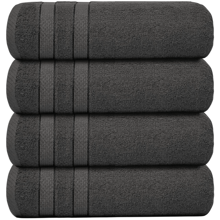 4-Piece Oversized Absorbent Bath Towel Set