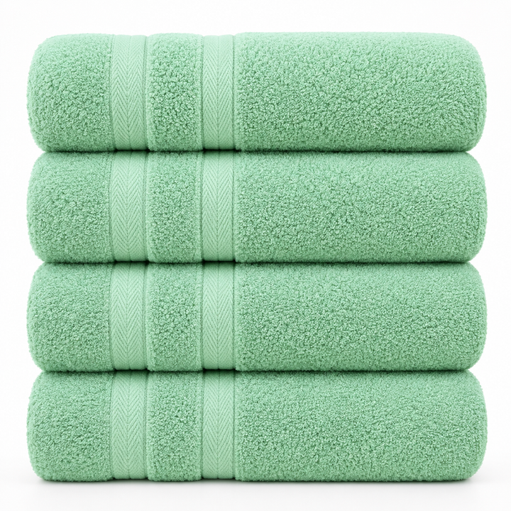 4-Piece Oversized Absorbent Bath Towel Set