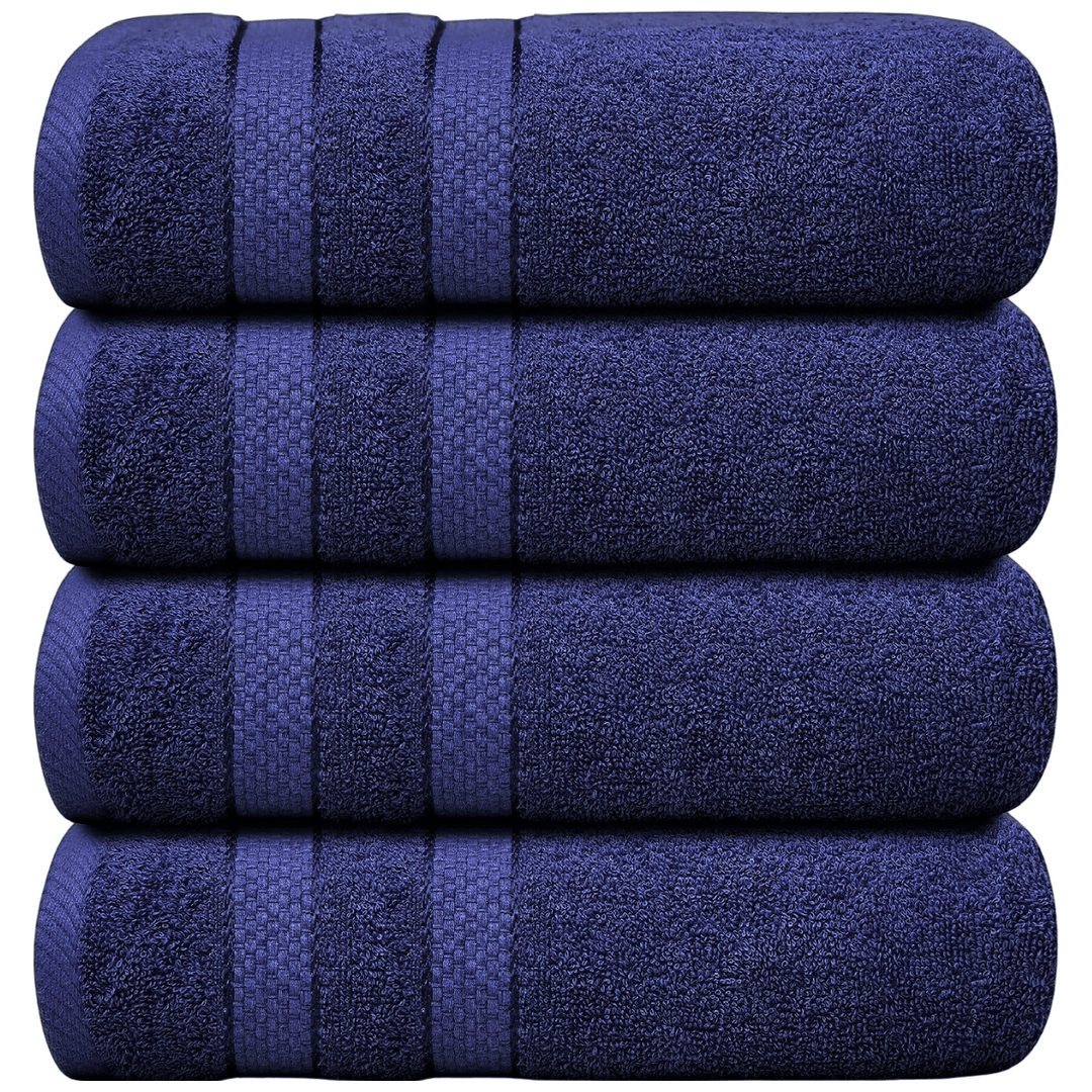 4-Piece Oversized Absorbent Bath Towel Set