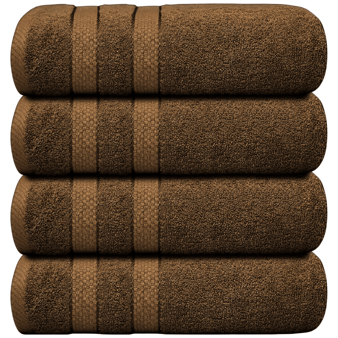 4-Piece Oversized Absorbent Bath Towel Set
