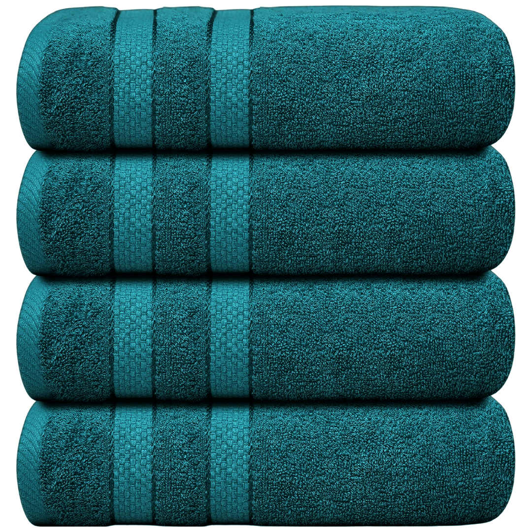 4-Piece Oversized Absorbent Bath Towel Set