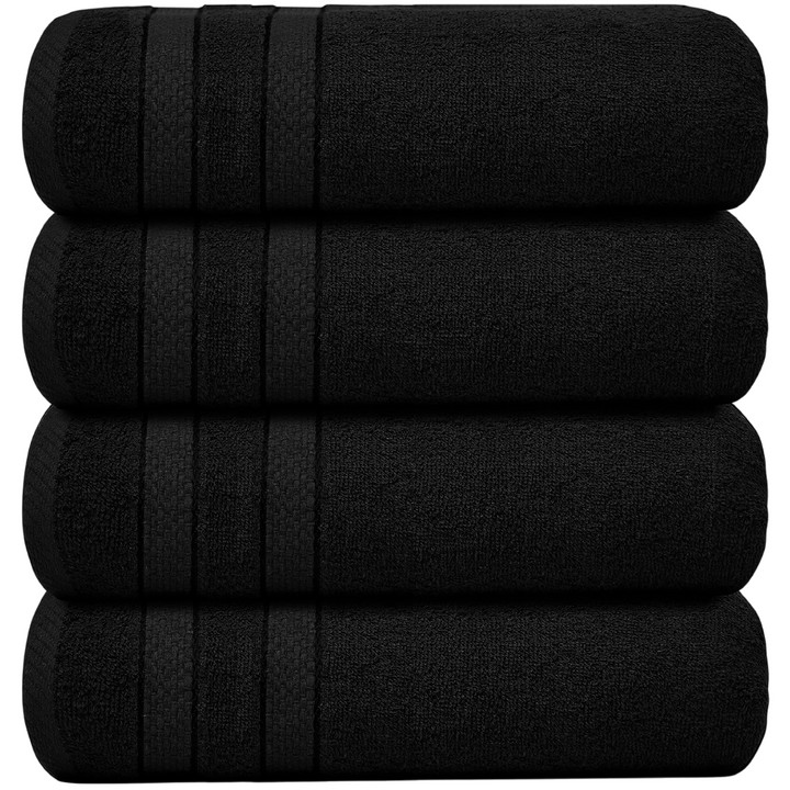 4-Piece Oversized Absorbent Bath Towel Set