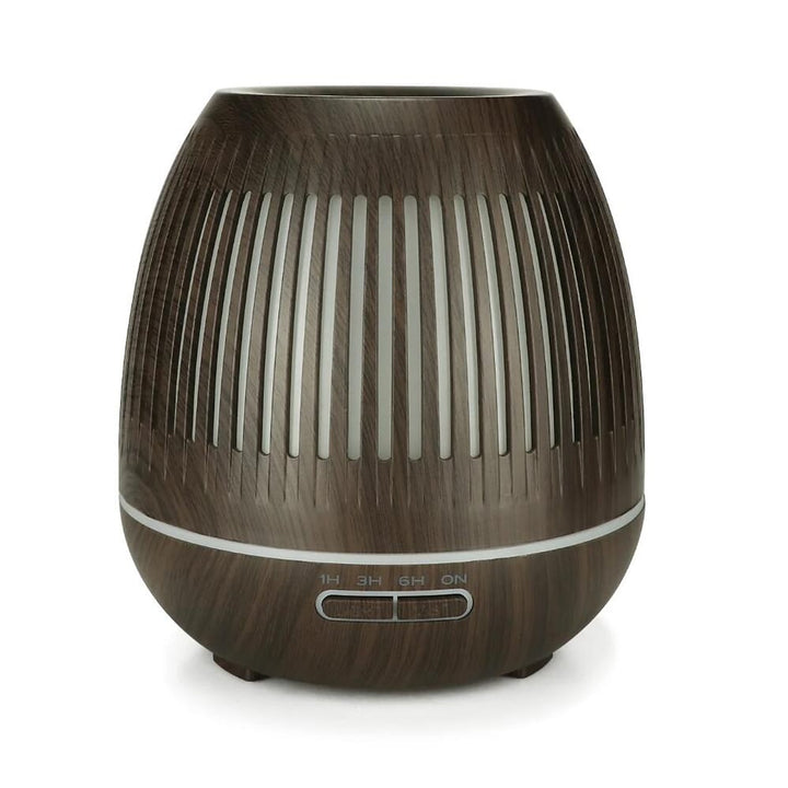 400 ml Aroma Diffuser with Remote Control in Dark and Light Wood Finish