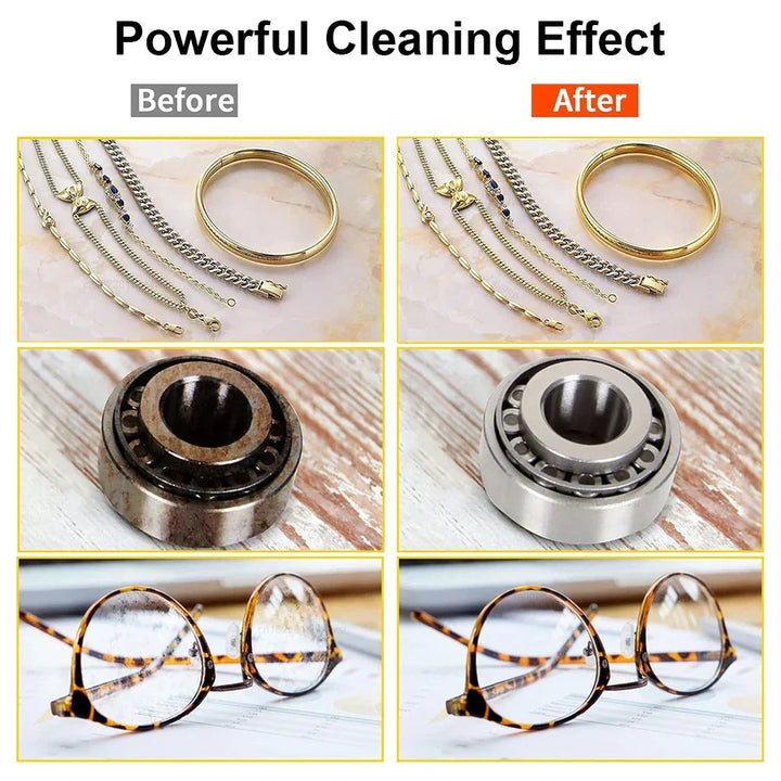 40kHz Stainless Steel Ultrasonic Glasses and Jewellery Cleaning Machine