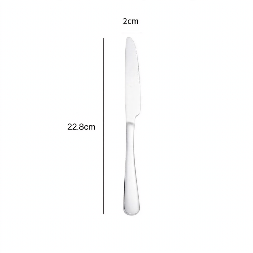 410 Stainless Steel Cutlery, Assorted Pieces