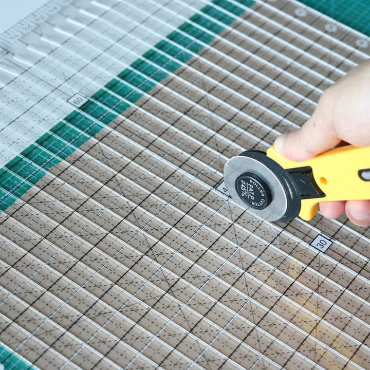 5-in-1 Quilting Ruler Set - Straight Cuts &amp; Angles, Non-Slip