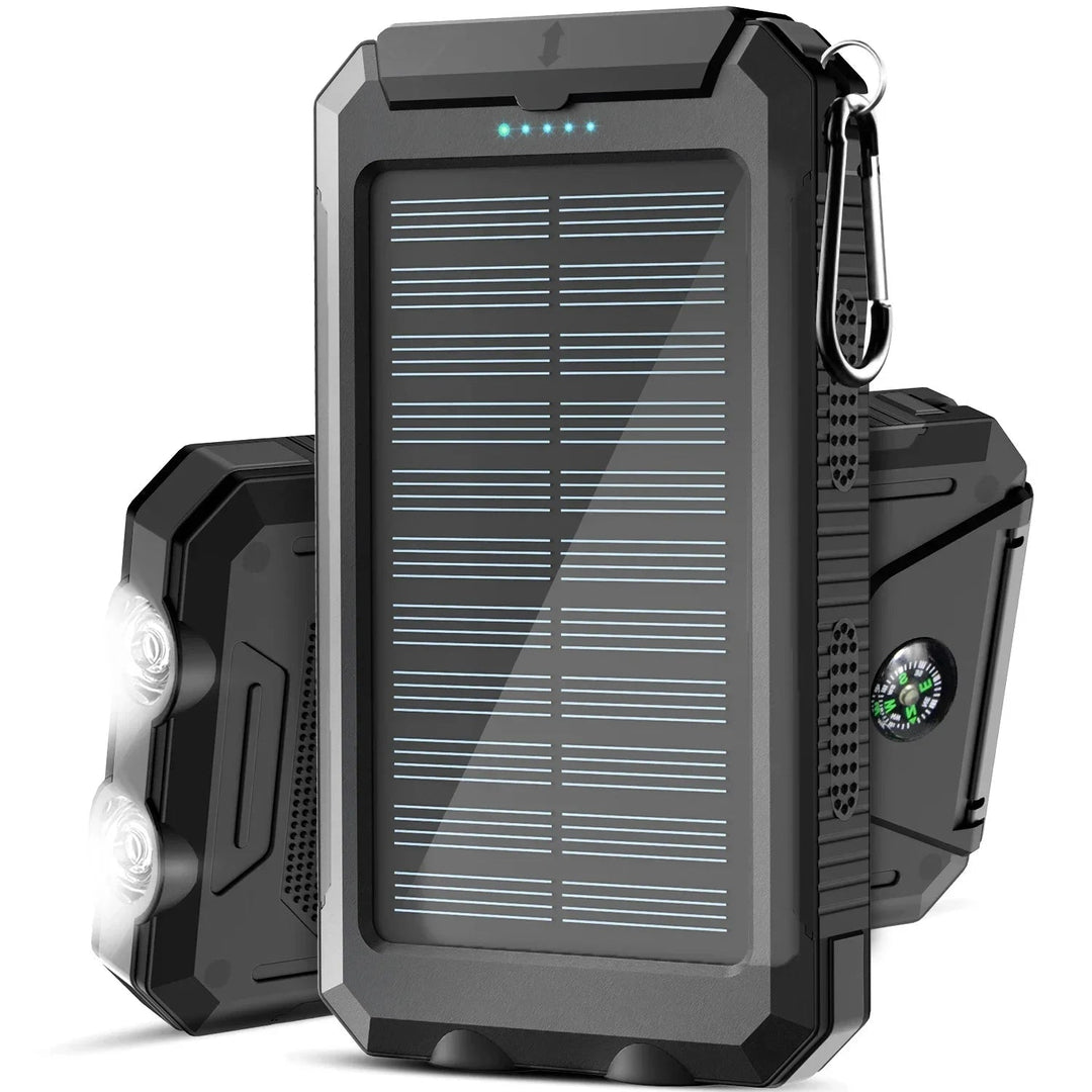 500000mAh - Portable and IP67 Waterproof Solar Power Bank