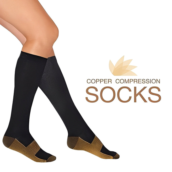 7 Pairs Compression Socks for Men and Women - Workout and Travel