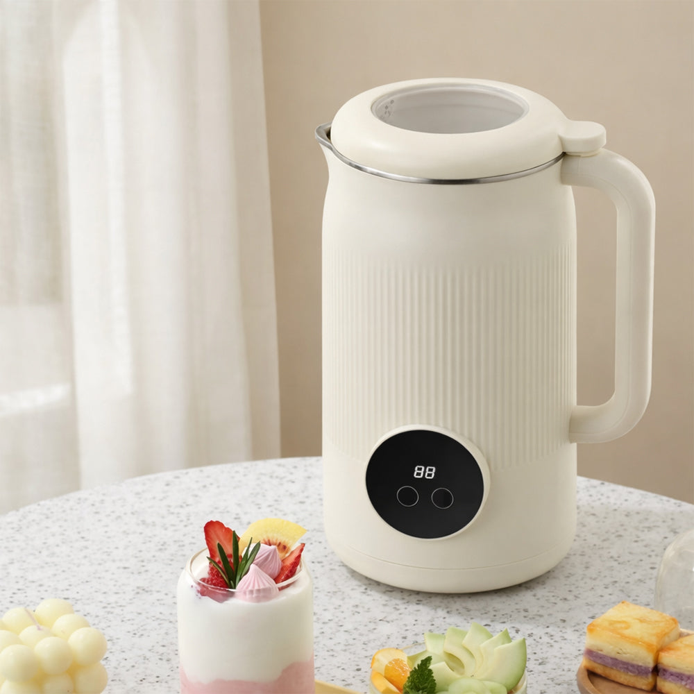 800W Electric Nut Milk Maker – 1000ml Hot and Cold Countertop Blender