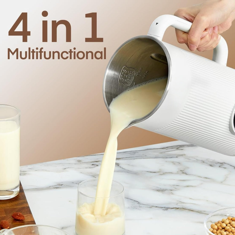 800W Electric Nut Milk Maker – 1000ml Hot and Cold Countertop Blender