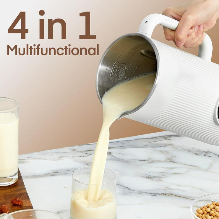 800W Electric Nut Milk Maker – 1000ml Hot and Cold Countertop Blender