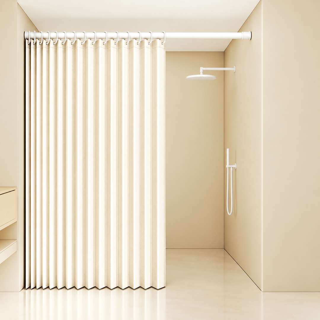 Accordion Pleated Doorway Curtain