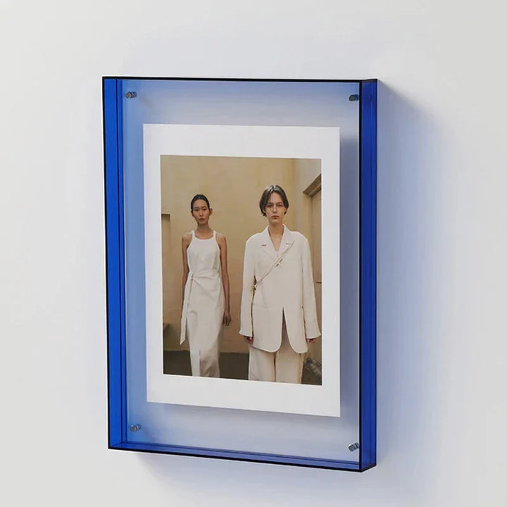 Acrylic Photo Frame with Color Glow Edges