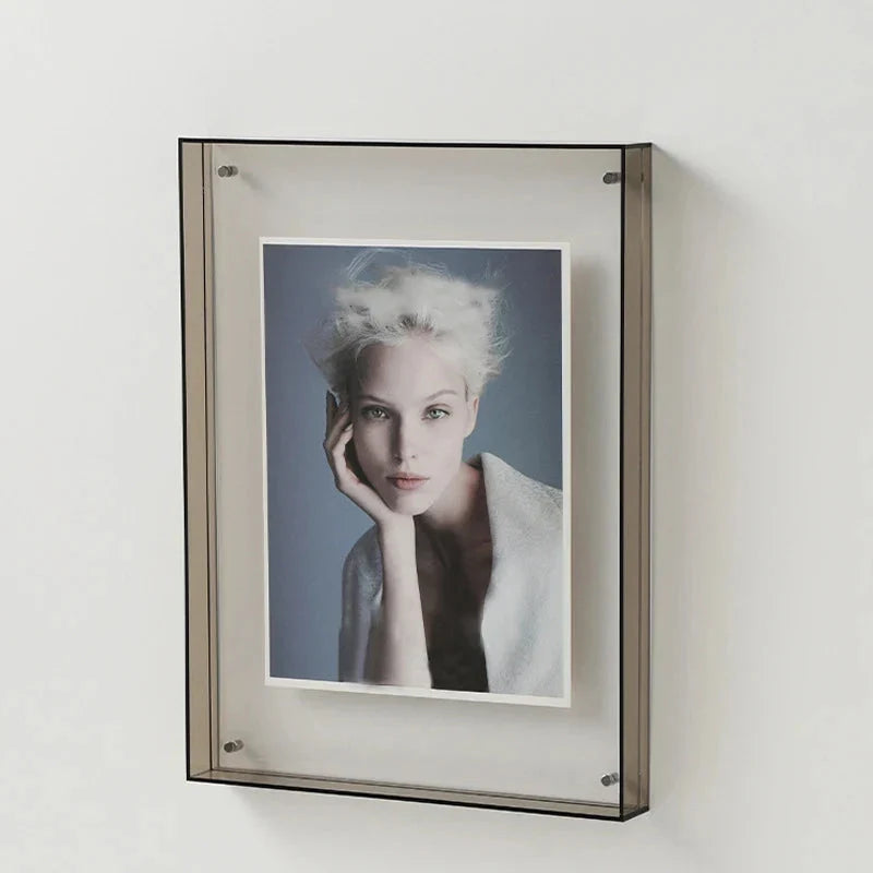 Acrylic Photo Frame with Color Glow Edges