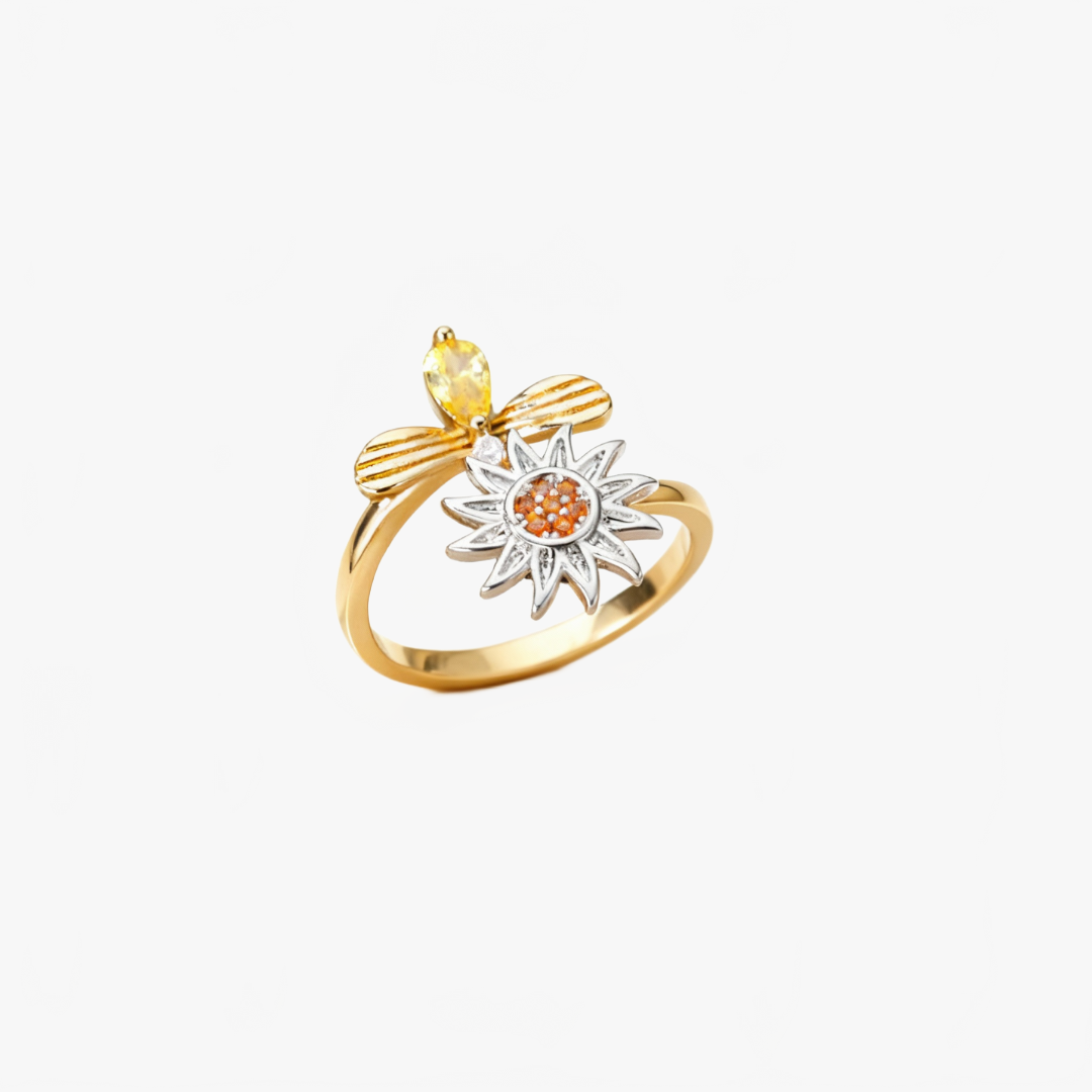Adjustable Anti-Anxiety Fidget Ring