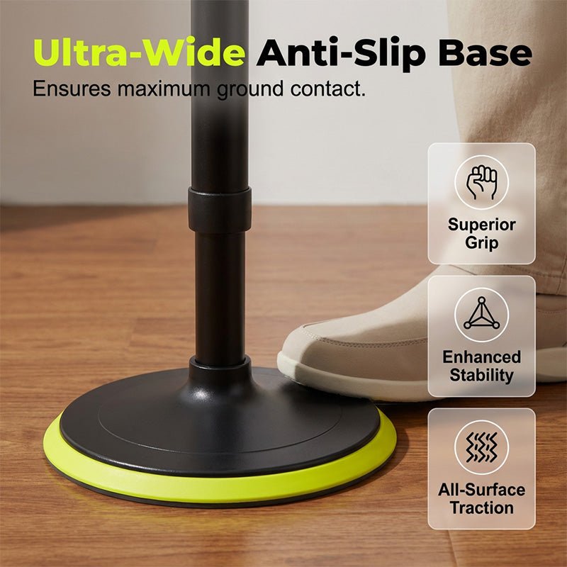 Adjustable Cane - Lightweight Aluminum, Anti-Slip Base