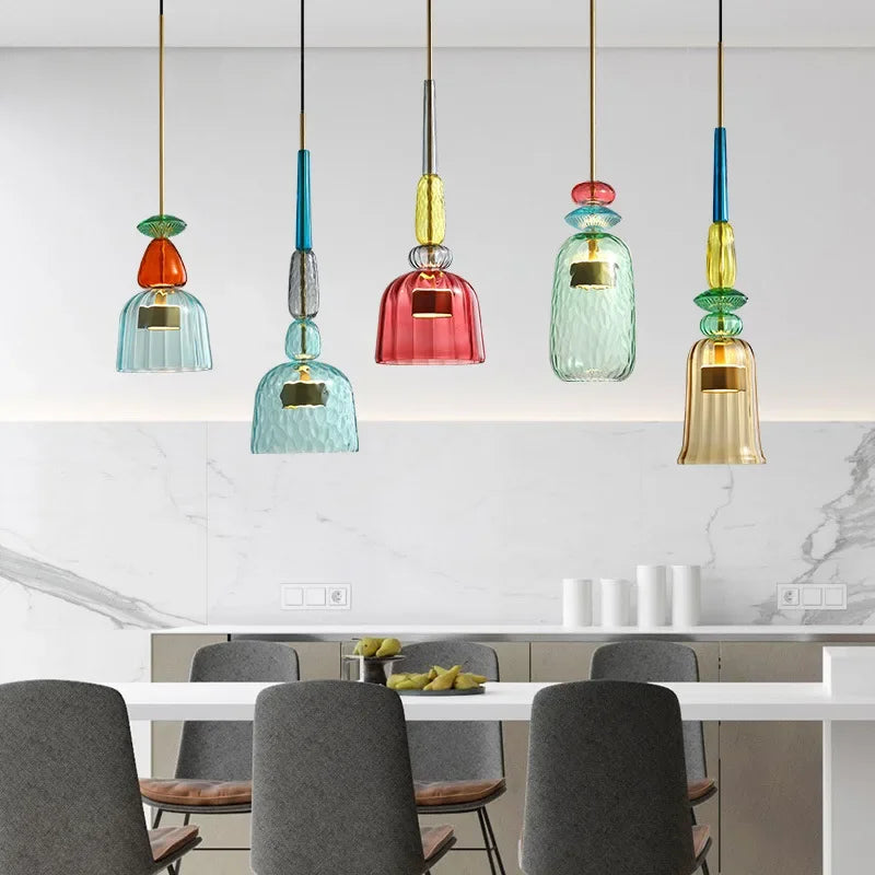 Adjustable Colorful Suspension Light