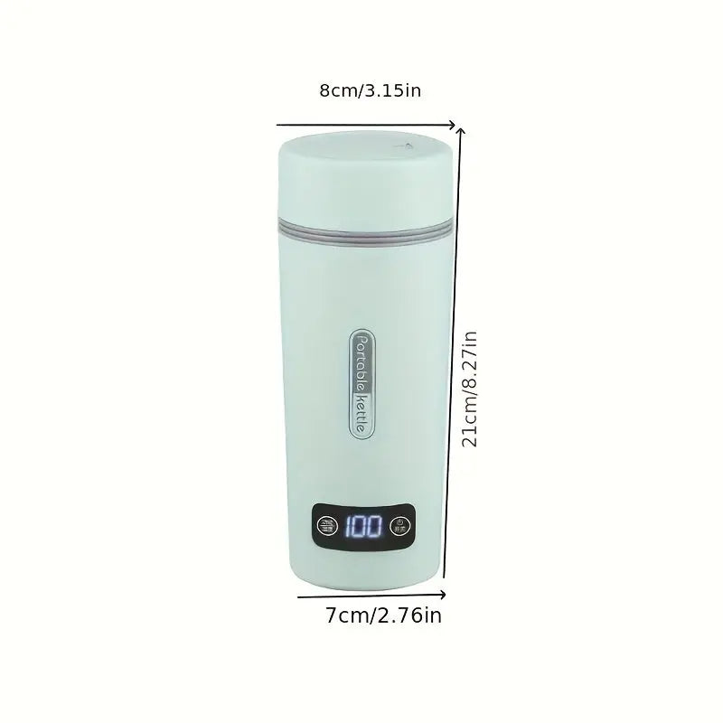 Adjustable Temperature Kettle Green 500ml