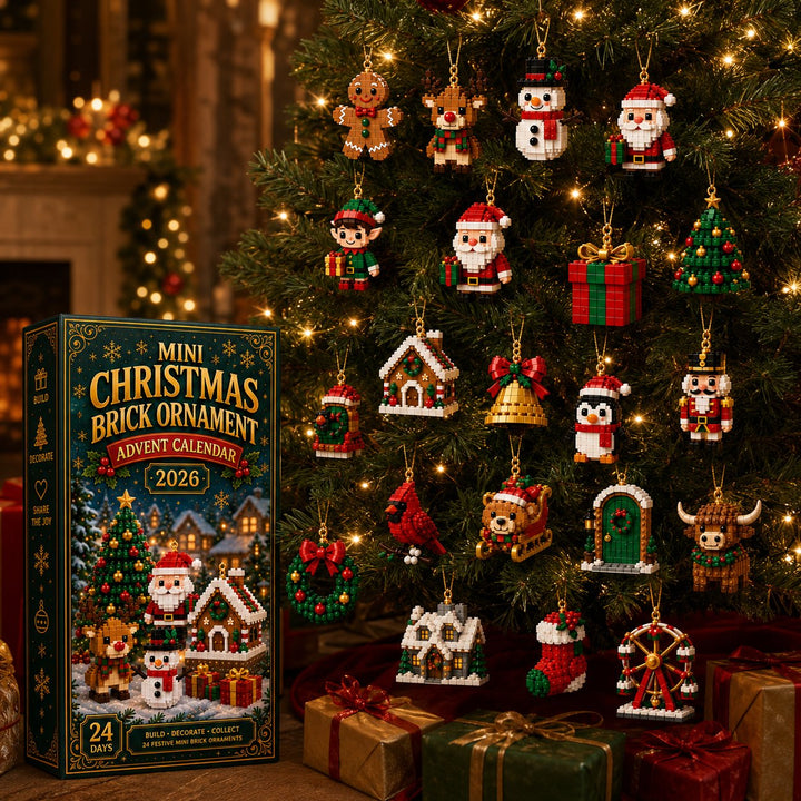 Advent Calendar with 24 Buildable Mini Figures
